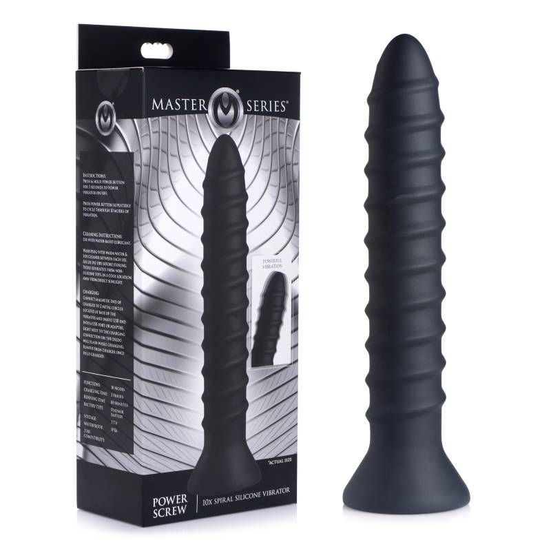 Master Series Power Screw Rechargeable Vibrator